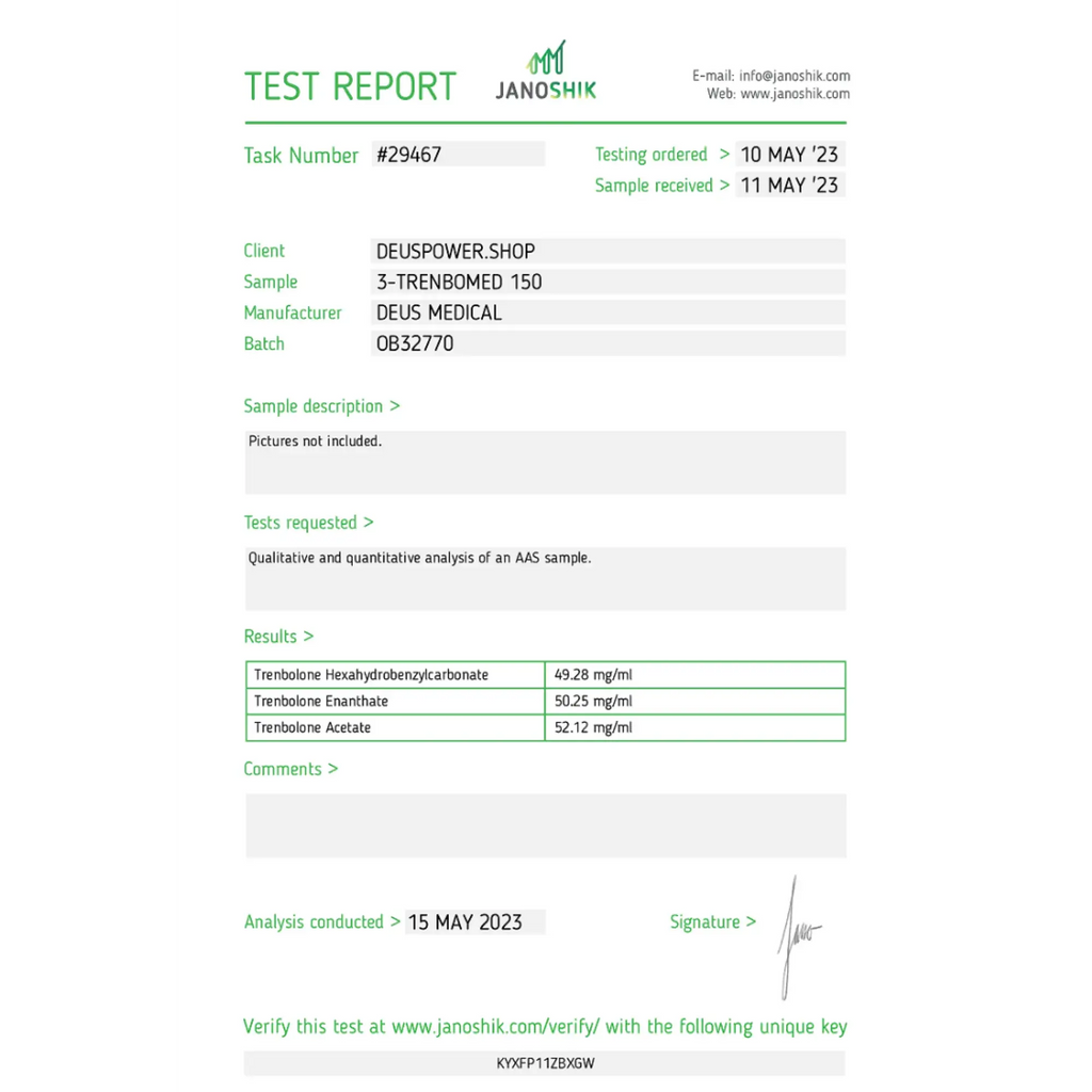 TRENBOMED 150 DeusMedical