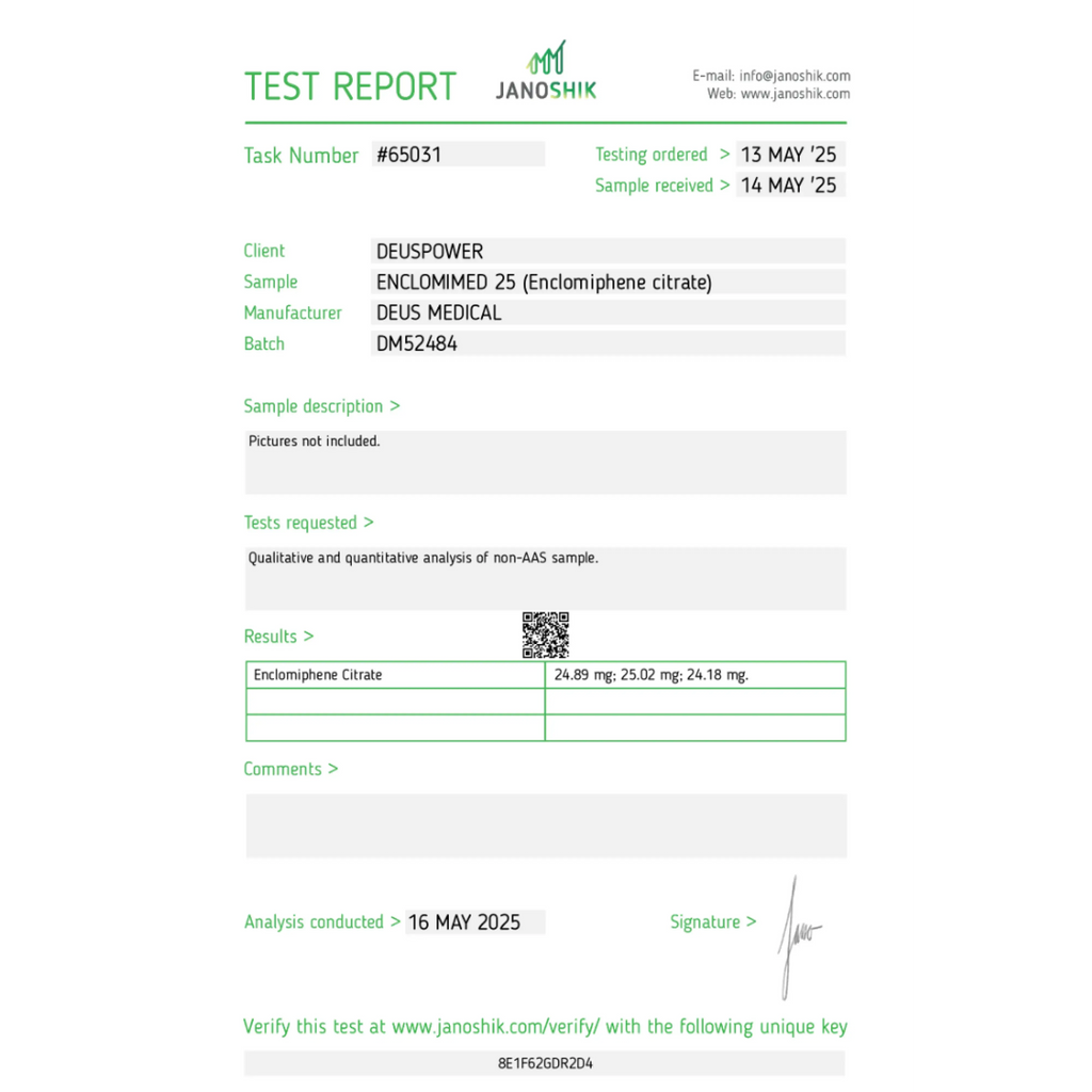 ENCLOMIMED 25mg DeusWarehouse