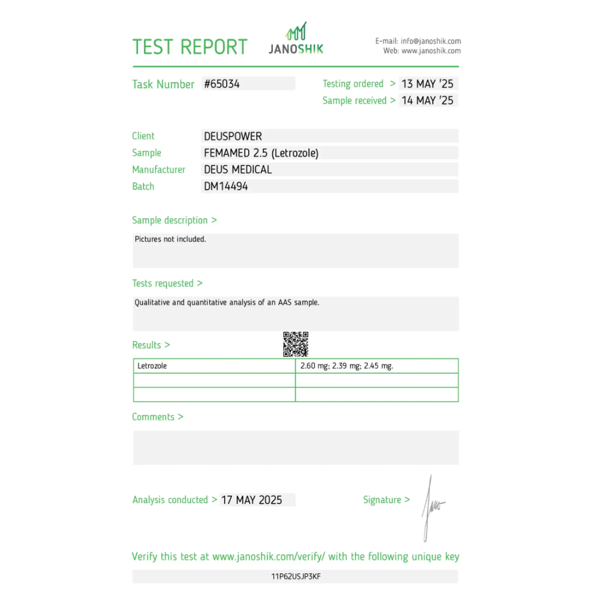 FEMAMED 2.5 DeusMedical