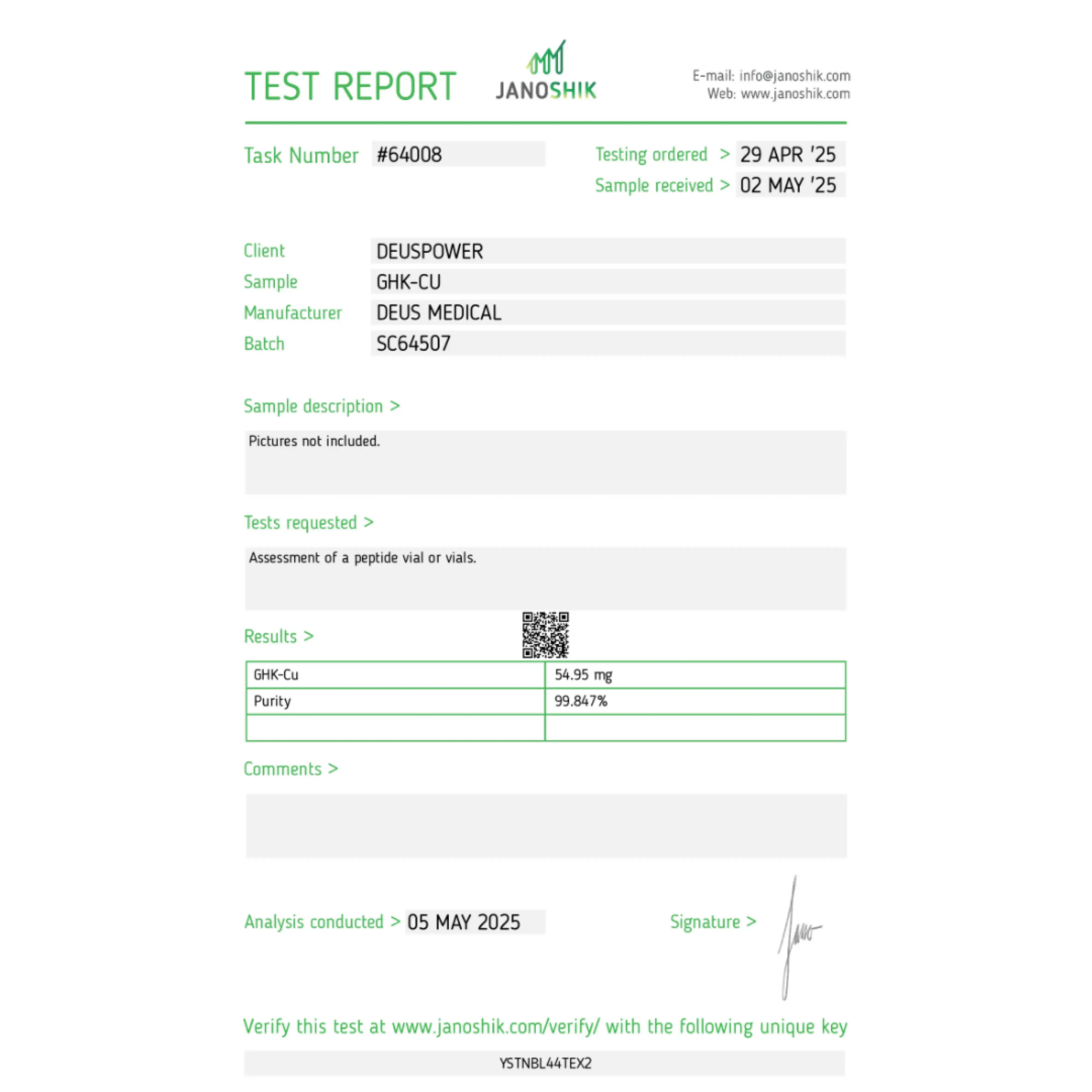 GHK-CU 50mg Roman peptides