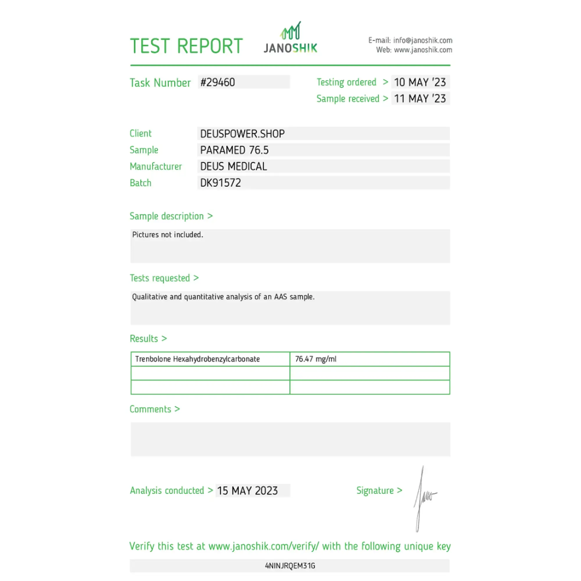 PARAMED 76.5 DeusMedical