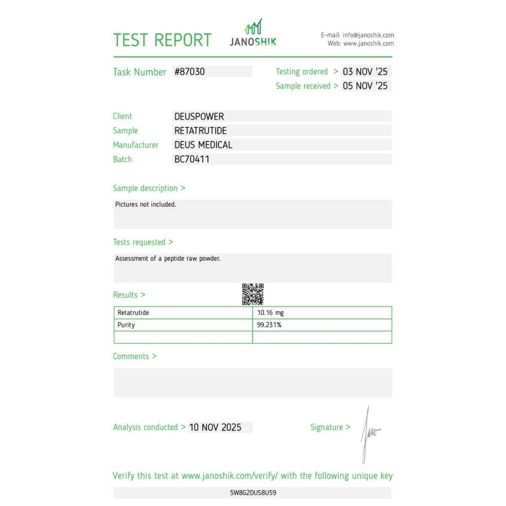 RETATRUTIDE 10mg Roman peptides