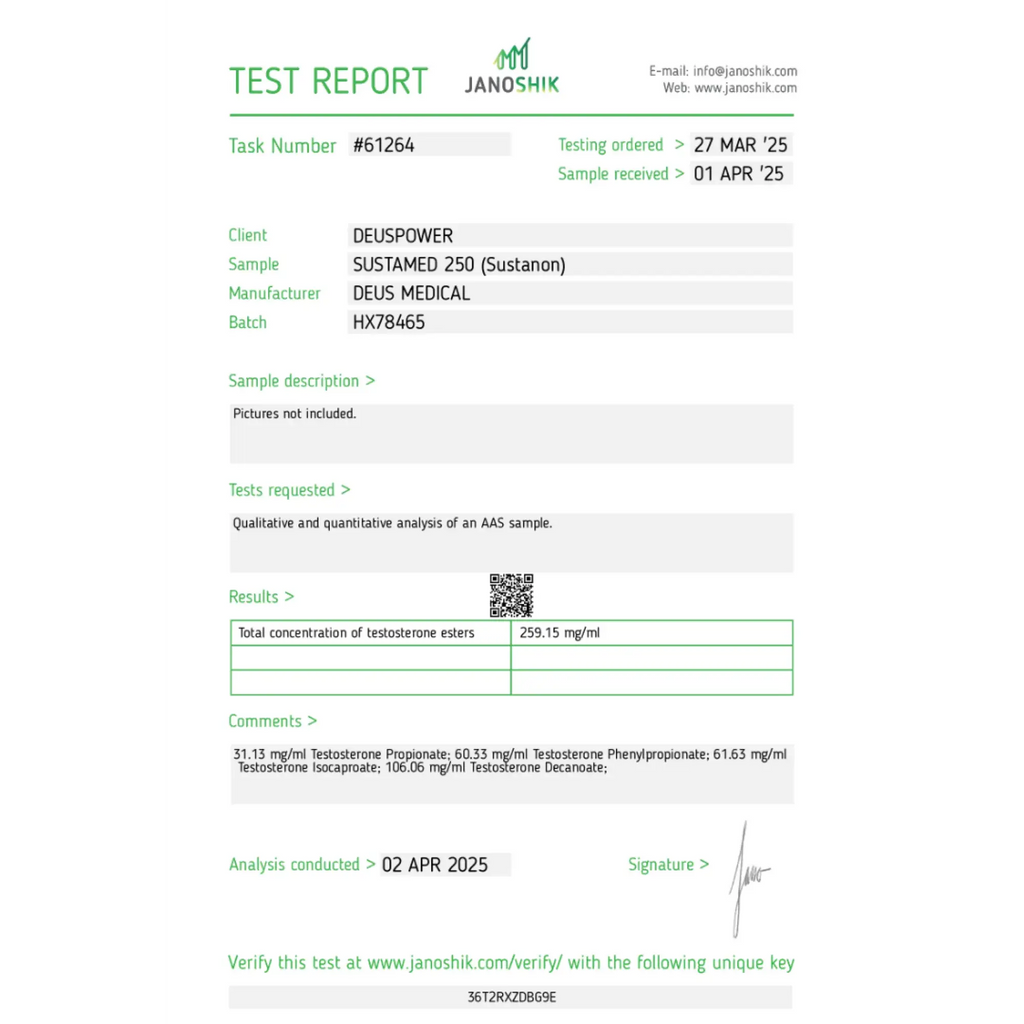 SUSTAMED 250 DeusMedical