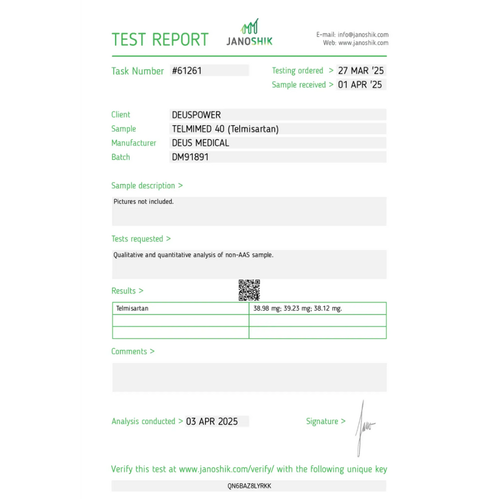 TELMIMED 40 DeusMedical