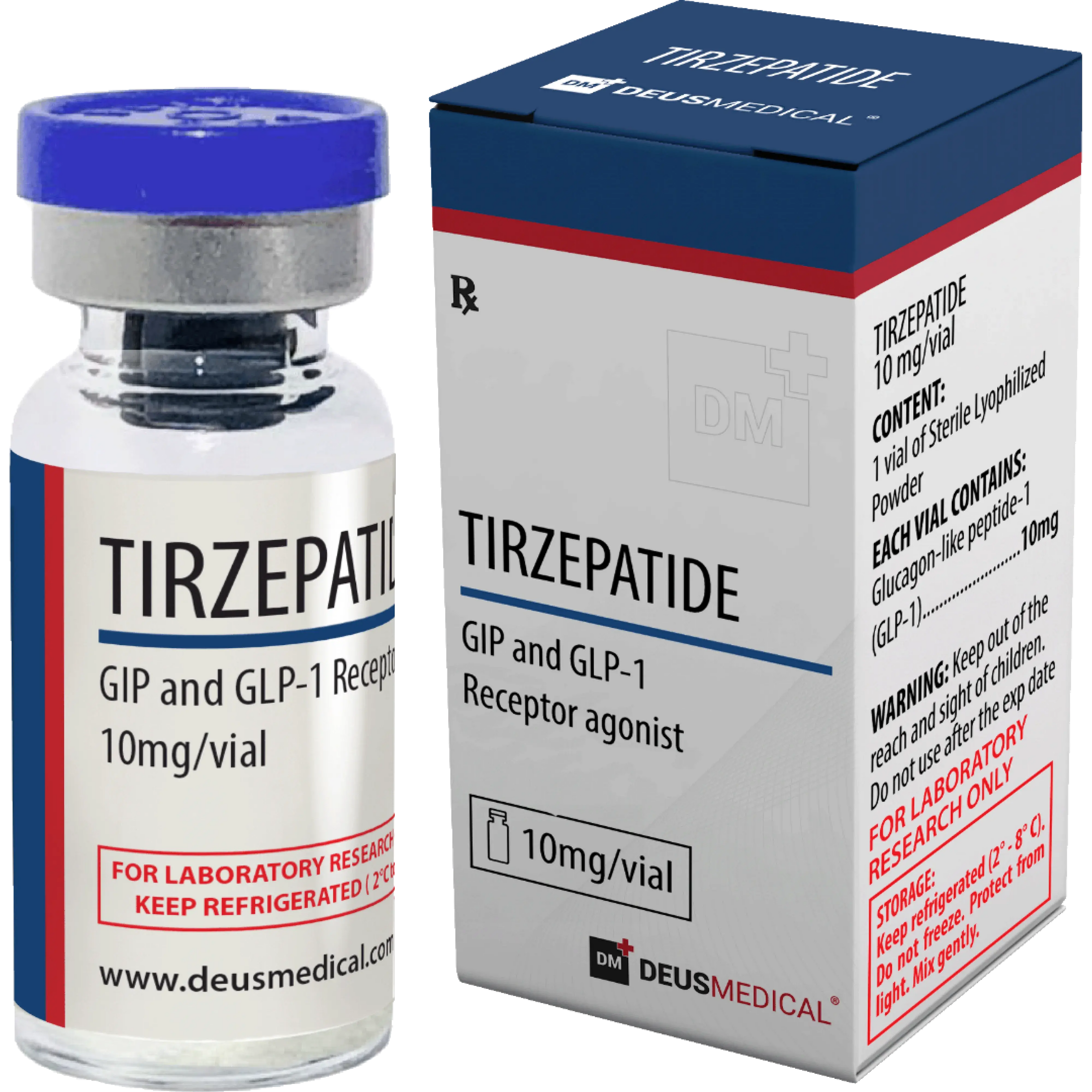 TIRZEPATIDE 10mg DeusWarehouse